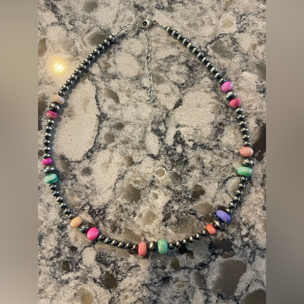Navajo pearl necklace